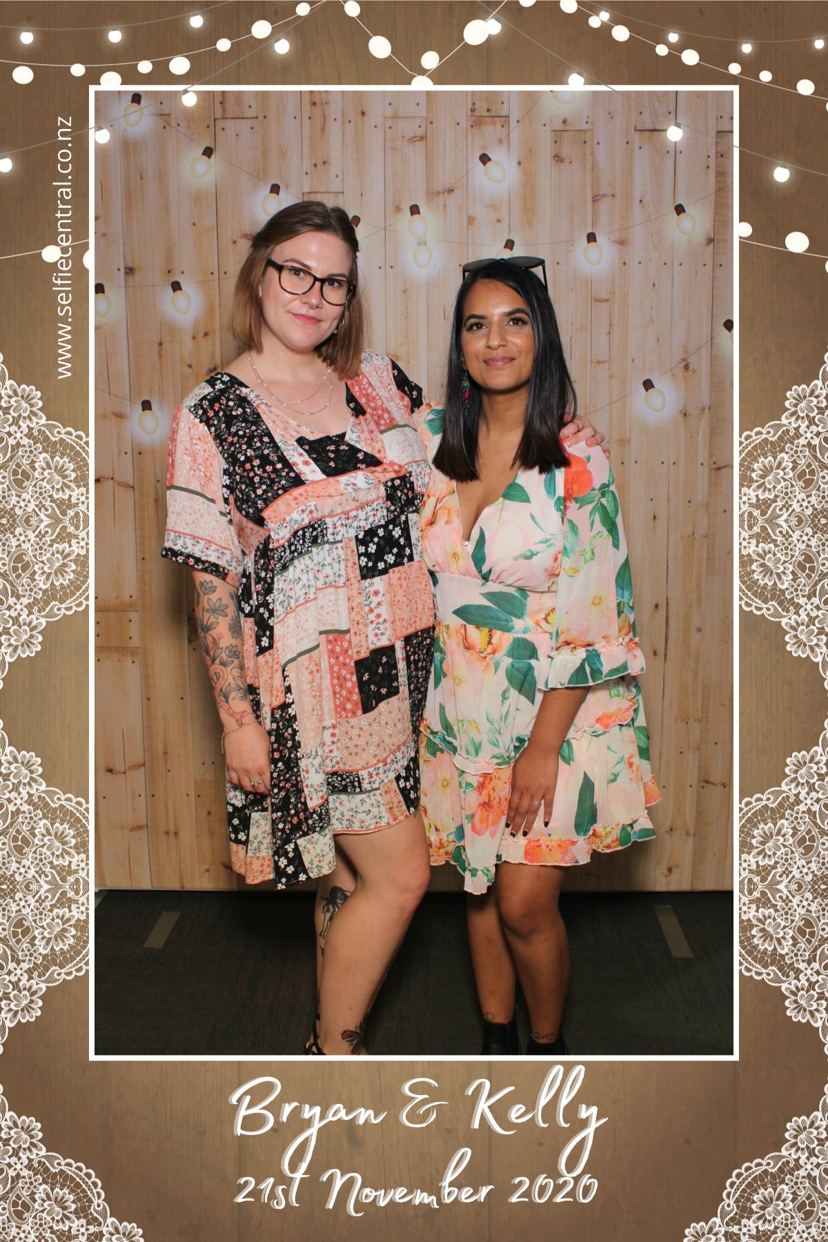 Bryan & Kelly's wedding | View more photos from the event at gallery.photobooth.co.nz/u/SelfieCentral/Bryan-Kellys-wedding